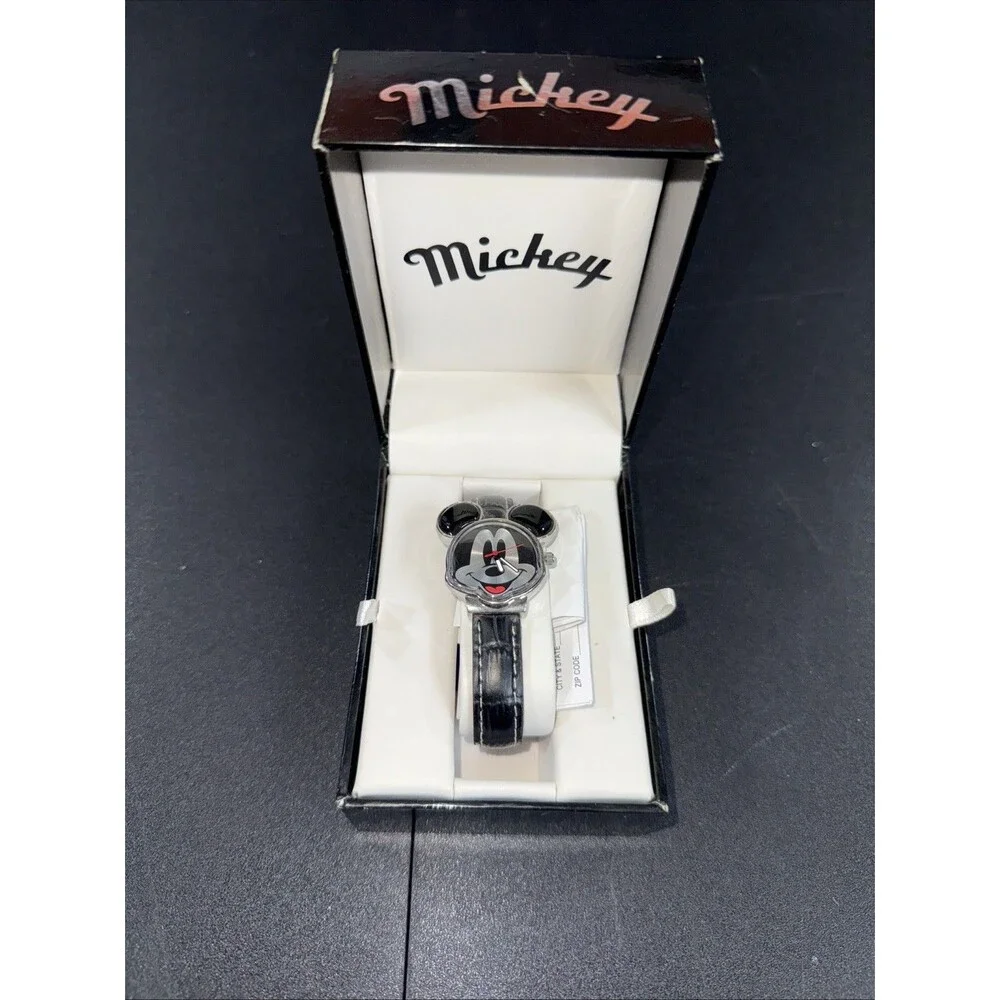 New Mickey Mouse Watch MCK001B-259 Unisex Quartz Classic Japan Movement